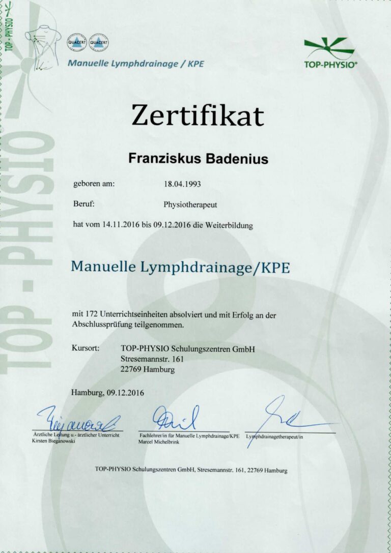franziskus-badenius-top-physio-manuelle-lymphdrainage